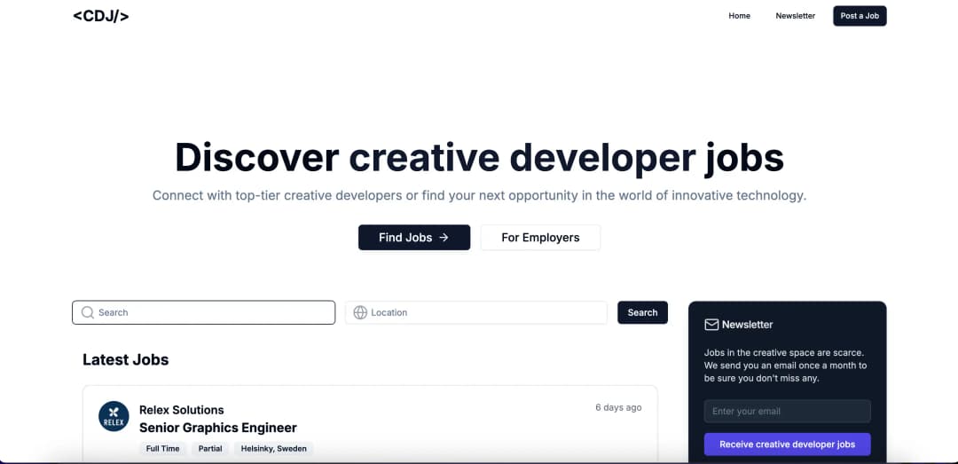 CreativeDevJobs