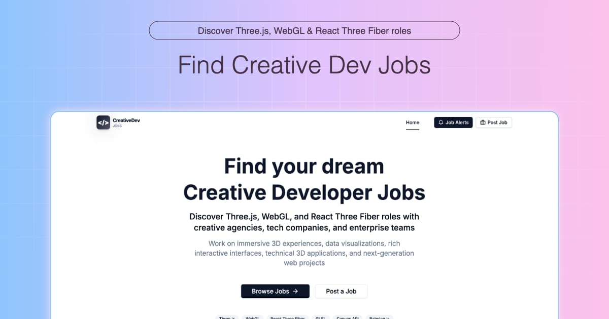 Creativedevjobs.com